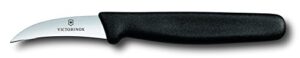 victorinox cutlery 2-1/2-inch bird’s beak paring knife, black polypropylene handle