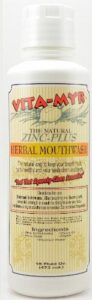 vita-myr zinc-plus xtra herbal mouthwash (16 ounce)
