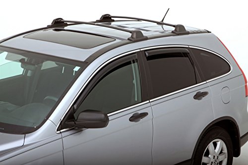 Auto Ventshade [AVS] In-Channel Ventvisor / Rain Guards | Smoke Color, 4 pc | 194655 | Fits 2007 - 2011 Honda CR-V