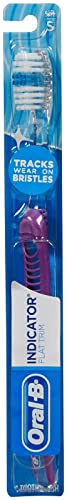 Oral B Indicator Toothbrush, Soft Compact Head (colors may vary)