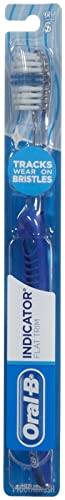 Oral B Indicator Toothbrush, Soft Compact Head (colors may vary)