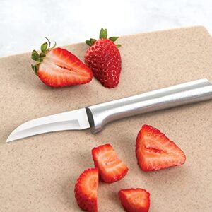 RADA Granny Paring Knife Stainless Steel Blade with Aluminum Handle, Pack of 2