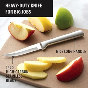 Rada Cutlery Heavy Duty Paring Knife with Aluminum Handle, Pack of 2