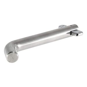 curt 23582 stainless steel swivel trailer hitch pin, 5/8-inch diameter, fits 2-inch receiver