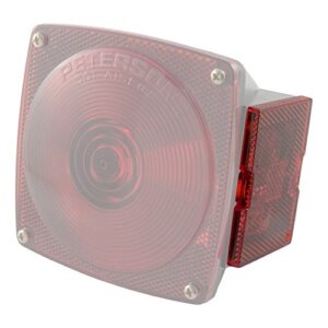 CURT 53515 Replacement Red Side Trailer Light Lens