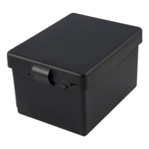 CURT 52030 5-Inch x 3-1/4-Inch x 3-7/8-Inch Lockable Breakaway Battery Case , Black