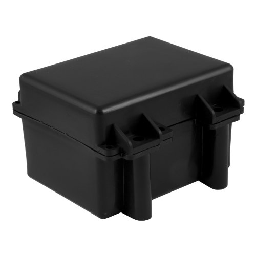 CURT 52027 5-Inch x 3-3/8-Inch x 3-3/4-Inch Watertight Trailer Breakaway Battery Case