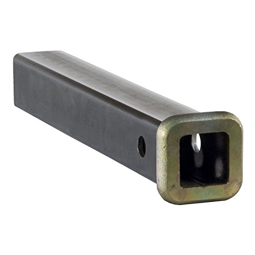 CURT 49512 1-1/4-Inch x 12-Inch Weld-On Raw Steel Trailer Hitch Receiver Tube