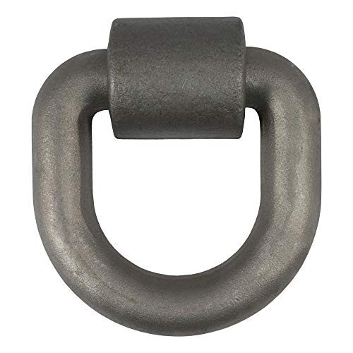 CURT 83770 5 x 5-Inch Weld-On Trailer D-Ring Tie Down Anchor, 46,760 lbs Break Strength