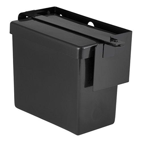 CURT 52090 5-7/8-Inch x 5-3/8-Inch x 3-1/2-Inch Lockable Trailer Breakaway Battery Case