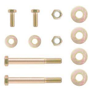 curt 48620 pintle hitch lunette ring hardware kit, 4 bolts