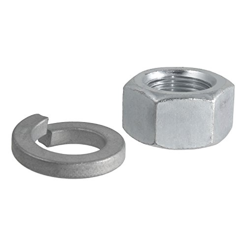 CURT 40104 Replacement Trailer Hitch Ball Nut and Washer for 1-Inch Shank