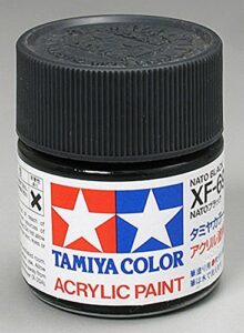 tamiya tam81369 acrylic xf69, nato black