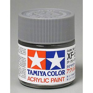 tamiya america, inc acrylic xf54, flat dark sea gr, tam81354