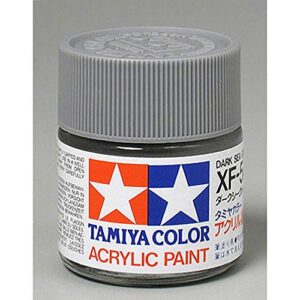 TAMIYA America, Inc Acrylic XF54, Flat Dark Sea Gr, TAM81354