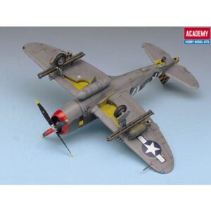 ACADEMY 12492 P-47D Thunderbolt Razorback, Multicolor