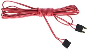 bachmann trains – e-z track – 10’ power extension wire – red (1/card)
