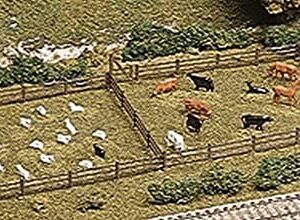 ATLAS MODEL 777 Rustic Fence & Gate Kit HO