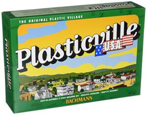 bachmann trains – plasticville u.s.a. buildings – classic kits – two-story house – o scale