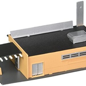 Bachmann Trains - PLASTICVILLE U.S.A. BUILT-UP BUILDING - DRIVE-IN BANK - N Scale