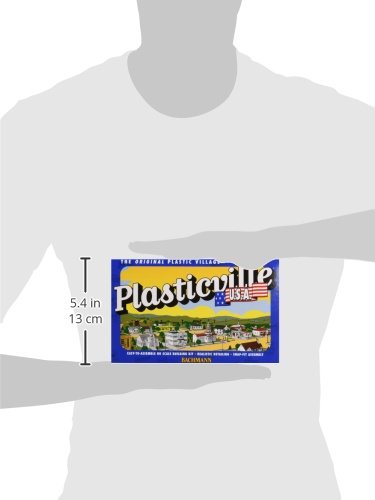 Bachmann Trains - PLASTICVILLE U.S.A. BUILDINGS – CLASSIC KITS - SUPERMARKET - HO Scale