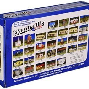 Bachmann Trains - PLASTICVILLE U.S.A. BUILDINGS – CLASSIC KITS - SUPERMARKET - HO Scale