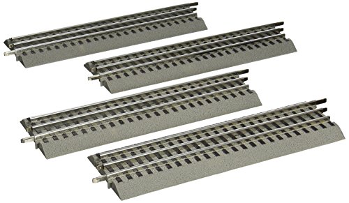 Lionel FasTrack 10” Straight Track, Electric O Gauge, 4-Pack