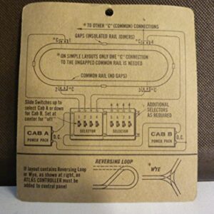 Atlas 215 Selector 150-215 Ho & N scale