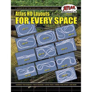 ho layouts for every space by atlas model railroad