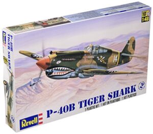 revell 1:48 p – 40b tiger shark plastic model kit