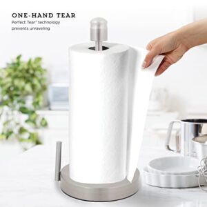 Kamenstein Perfect Tear Paper Towel Holder, 13-Inch, Silver