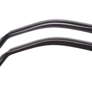 WeatherTech 80389 Custom Fit Front Side Window Deflectors for Toyota Tacoma Access Cab, Dark Smoke