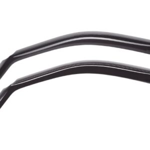 WeatherTech Custom Fit Front Side Window Deflectors for Acura MDX, Dark Smoke