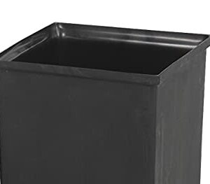 Safco Products 9668 Plastic Liner for 21-Gallon Waste Receptacles, Sold Separately, Black
