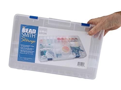 Beadsmith Plastic Organizer Box 14 x 9 x 1-7/8"