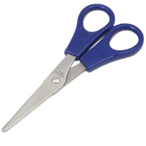 chef craft household stainless steel scissors, 5.5 inches in length, blue