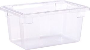 cfs 1061207 storplus stackable food storage container, 5 gallon tall, clear