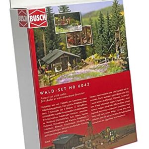 Busch 6042 Forest Set HO Structure Scale Model Structure