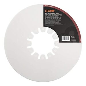 curt 16721 5th wheel hitch lube plate, 10-inch diameter