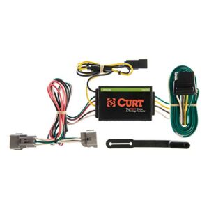 CURT 55260 Vehicle-Side Custom 4-Pin Trailer Wiring Harness, Fits Select Jeep Grand Cherokee , black