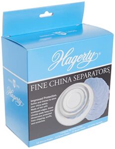 hagerty fine china plate dividers, set of 48, blue