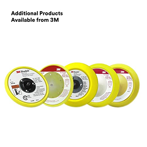 3M 05776 Hookit Disc Pad, 6 inch