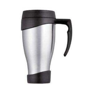 thermos foam travel mug, 1 count (pack of 1), black