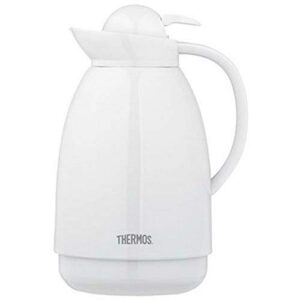 thermos 34oz wht glass carafe, pack of 1, white