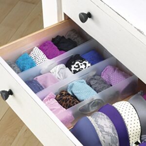 Whitmor Drawer Organizers, Small, S/3