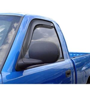 Auto Ventshade [AVS] In-Channel Ventvisor / Rain Guards | Smoke Color, 2 pc | 192071 | Fits 1983 - 1992 Ford Ranger, 1984 - 1990 Ford Bronco II (w/o Vent Windows)