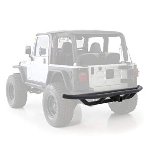 Smittybilt SRC Rear Bumper with Receiver Hitch (Black) - 76611