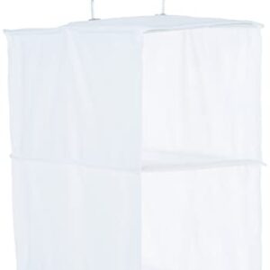 Whitmor Hanging Shoe Shelves 10 Section White