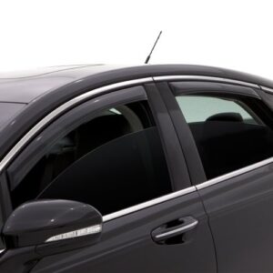 Auto Ventshade 194914 In-Channel Ventvisor Window Deflector for 2007-2013 Toyota Yaris, Smoke, 4 Piece