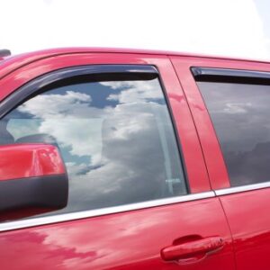 Auto Ventshade 194914 In-Channel Ventvisor Window Deflector for 2007-2013 Toyota Yaris, Smoke, 4 Piece